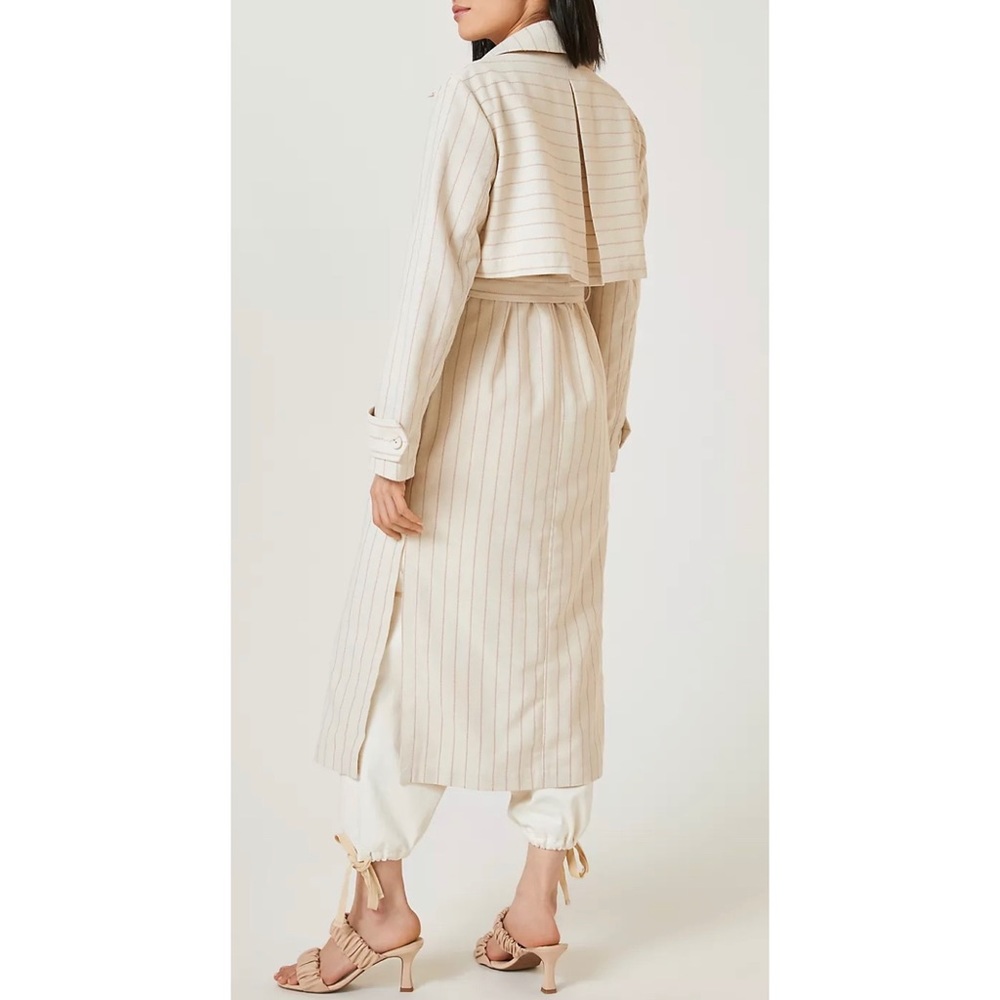 New w/ Tags! Brand New canvas trench coat